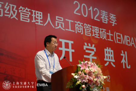 交大安泰emba 2012春季班新生素描 纪广平:致力航空,振翅翱翔