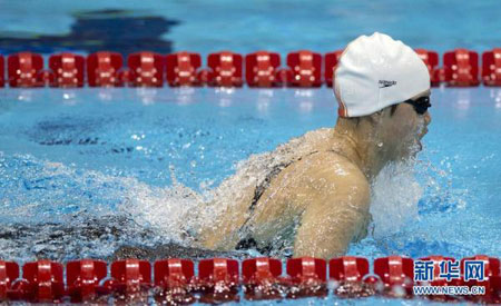 上海交大学生李玄旭夺得奥运会女子400米个人混合泳铜牌