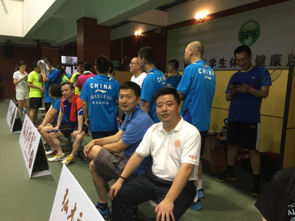 周道力和朱红涛两位老师亲临赛场鼓劲加油