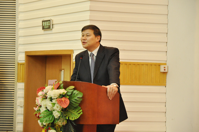 余明阳发表精彩致辞