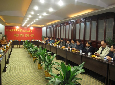 秋风同学在“相约佛光”现场宣讲
